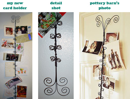 Pottery Barn Card Holder Rachel The City