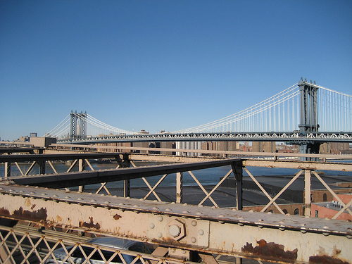view from Brooklyn Bridge