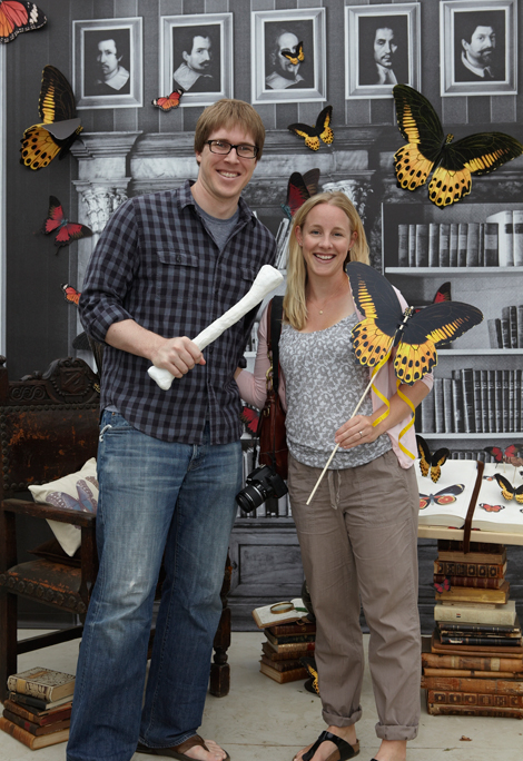 portrait at the Martha Stewart booth