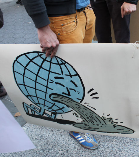 occupywallstreetglobesign