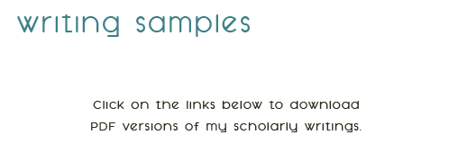 click below to download my writing samples